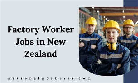 Factory Worker Jobs in New Zealand (Updated Daily) .